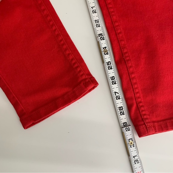 Venus Women’s Red Mid Rise Skinny Jeans Size 4 - Picture 6 of 12